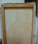 Huile sur toile, copie chaise de Vincent van Gogh 30 x40 cm