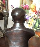 Statuette bronze Buste Mao très bon état 