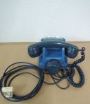 Téléphone bleu vintage