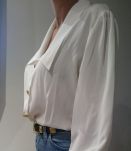 Chemise vintage blanche
