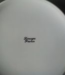 Boite ronde en porcelaine de Limoges 