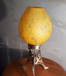 lampe veilleuse pate de verre 