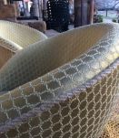 Lot de 2 fauteuils style vintage 