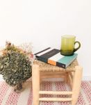 Petit tabouret marocain Beldi traditionnel