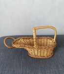 porte bouteille osier