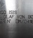 Paire de chaises italiennes Isis fin 90