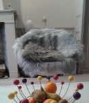 Corbeille à fruits métal vintage. 