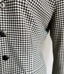Blazer petits carreaux vintage 