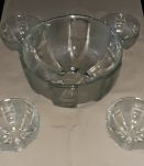 Saladier et 4 coupelles fruits/glace REIMS/FRANCE