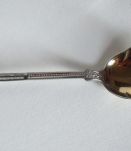 Pince à sucre Art Déco métal argenté + jolie Cuillère à frai