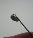 épingle à chapeaux foulard art nouveau signé dropsy argent m