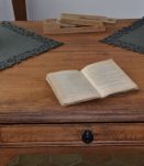 Bureau de style, en chêne massif 