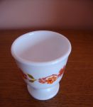 Lot de 5 coquetiers vintage en arcopal 