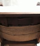 fauteuil art déco en tissus bridge 