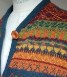 gilet en laine  vintage 