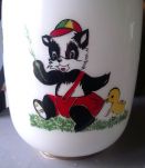 Lustre en opaline pour chambre d'enfant 