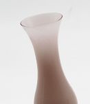 Vase en opaline rose