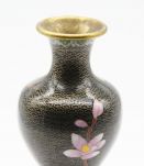 Grand vase cloisonné chinois