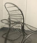 GASTONE RINALDI pour RIMA Paire de chaises "Sabrina". 