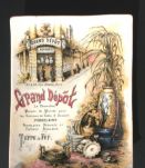 Vide-poches Grand Dépôt Paris rue Drouot -Début XXe