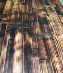 enfilade acier scandinave type industriel   plateau en bois 