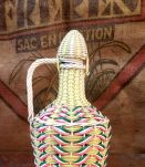 Bouteille scoubidou Années 70