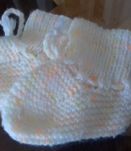 lot de 4 paires de chaussons en laine nouveau né