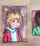 Lot de 6 cartes postales Poulbot parisien - Années 70