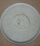 Plat a tarte porcelaine Limoges fougeres