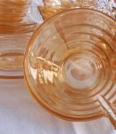 Service café irisé 1950 Gondolo