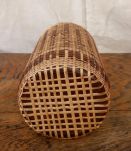 Bonbonne en verre paillée 