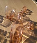 Lot carafe et verres à liqueur +