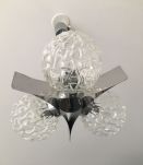 Suspension Vintage style max Sauze chrome et 