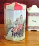 Boîte à thé Vintage " Oxbridge"
