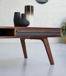 Table basse scandinave en pallisandre