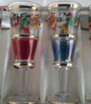 Petits verres à  pied