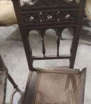 Chaises anciennes à restaurer (lot de 3)