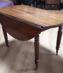 Table Louis Philippe pied tourner a rabbet tres pratique 125
