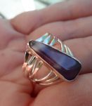 bague pierre Améthyste 