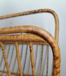 Porte-revue en rotin