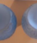 duo de vases Sars art déco bleu