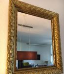 Miroir doré ancien 58 x 50cm