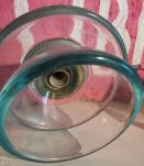 Isolateur électrique vintage haute tension verre