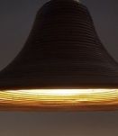 Lustre bambou 58 cm vintage