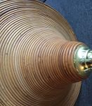 Lustre bambou 58 cm vintage