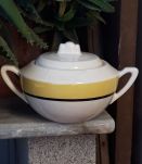 Sucrier Digoin Sarreguemines Modèle "Dinard" 