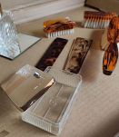 Valisette/Trousse de toilette VINTAGE de voyage