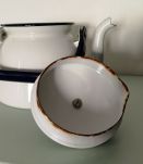 Théière tôle émaillée