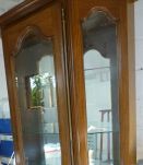 Argentier Vitrine  en chêne