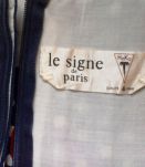 Robe bleue 60's  marque HEKO le signe de Paris